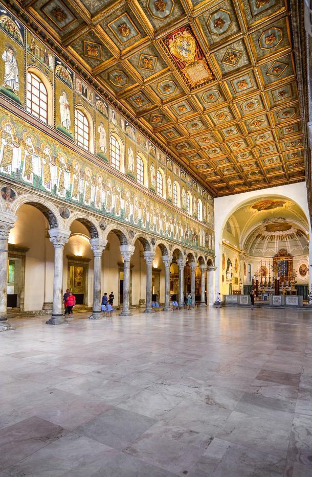 The Basilica of Sant' Apollinare Nuovo, Ravenna, Italy