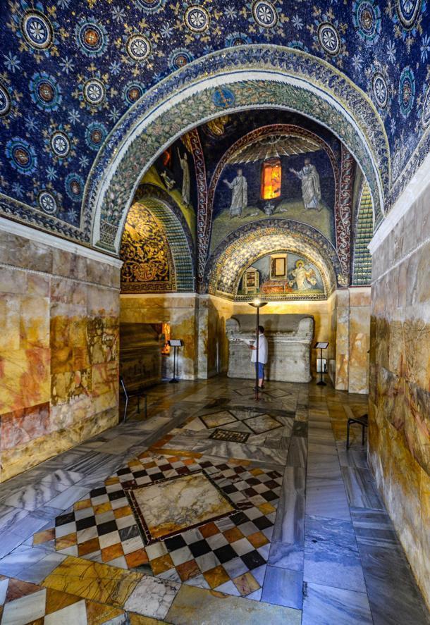 Mausoleum of Galla Placidia, Ravenna, Italy