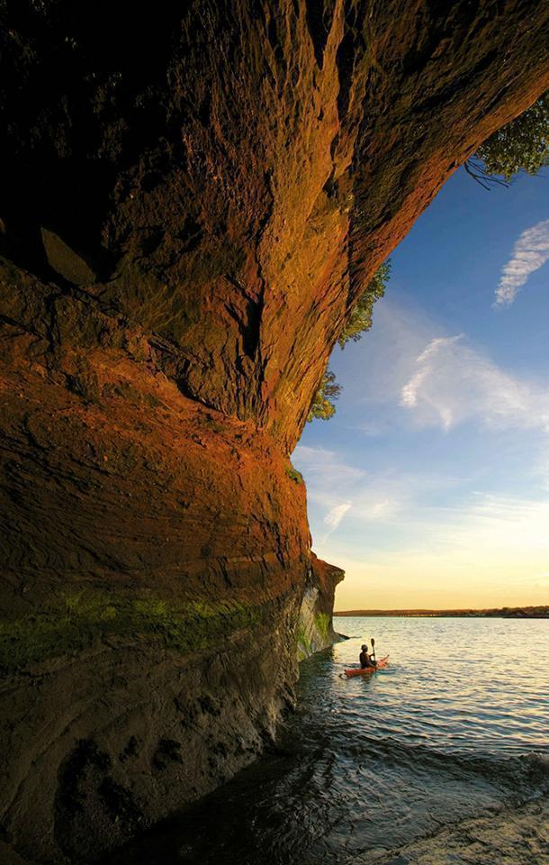 Explore the St. Martins sea caves by kayak