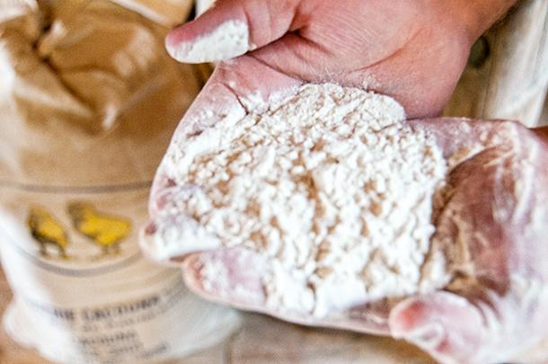 Soft as silk, the fully milled buckwheat flour