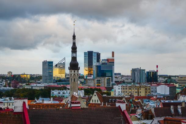 Tallinn's booming business centre - Estonia's Silicon Valley