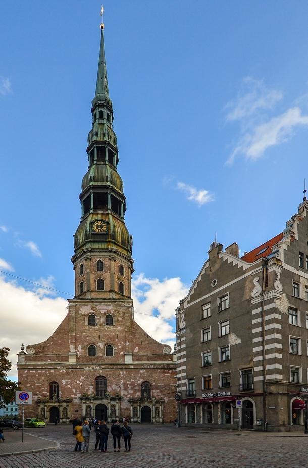 St. Peter's Church, in Riga, Latvia