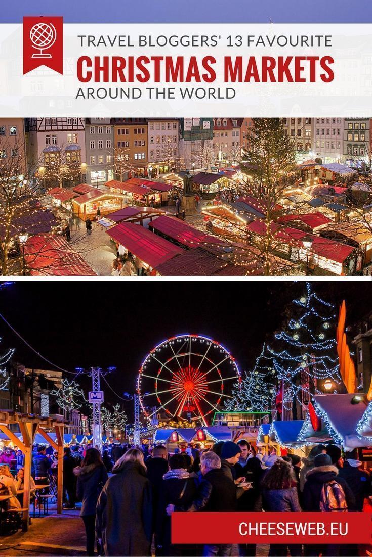 We share travel bloggers top 13 Christmas Markets around the world from Canada to Europe, South Africa to the Philippines.