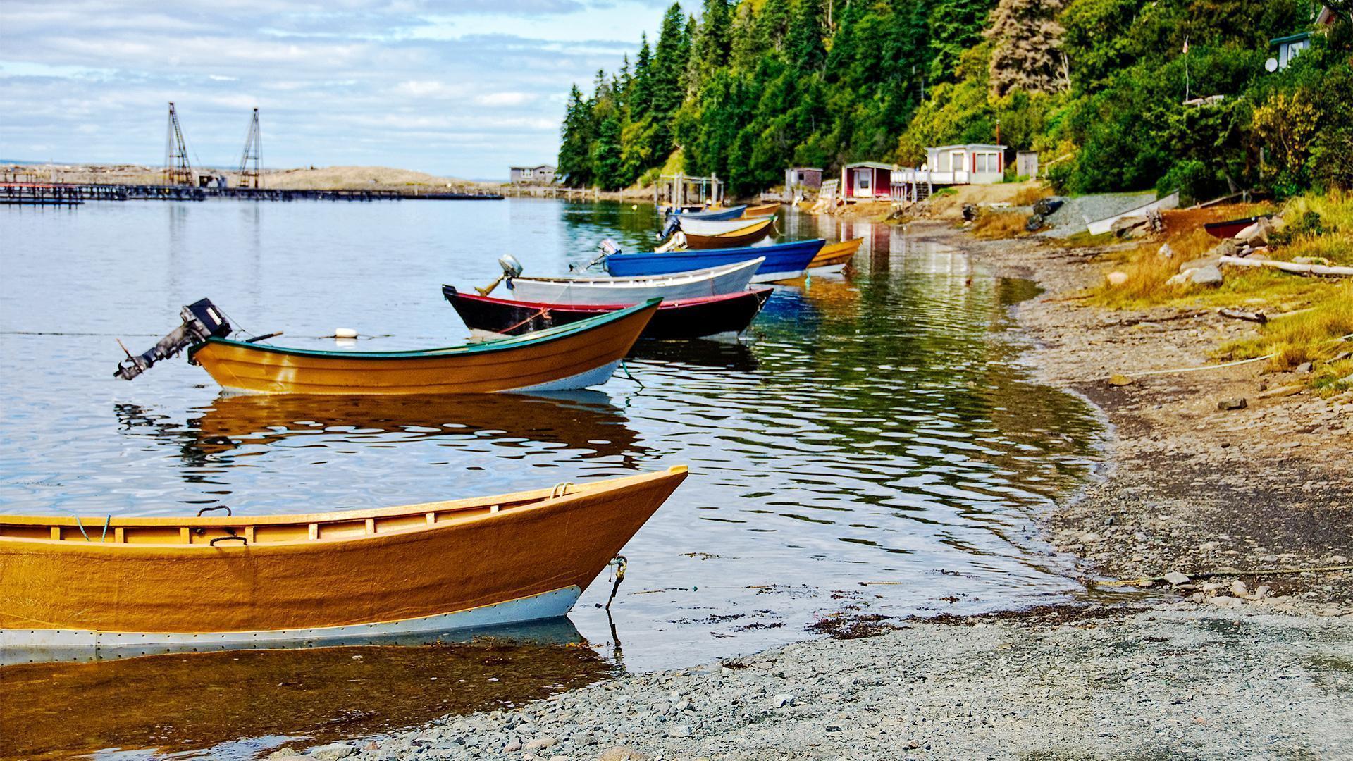 Dark Harbour on Grand Manan Island is a great place to slow down