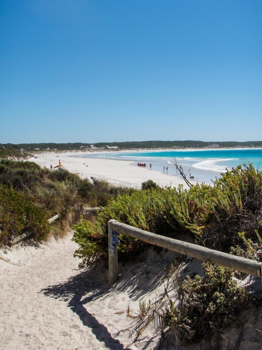The sandy beaches of Esperance, Australia