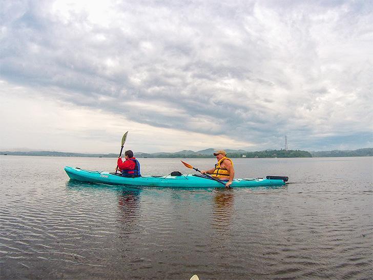 Getting the hand of kayaking with Go Fundy Events in Saint John, NB