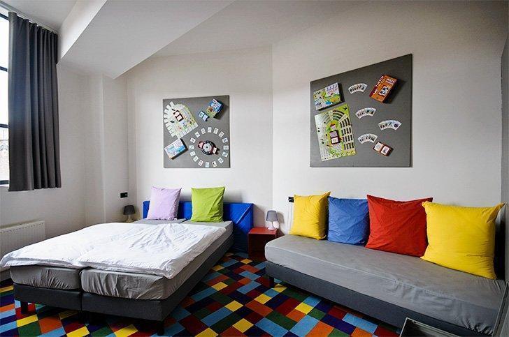 The FunKey Hotel is family-friendly and fun for all ages - it's a great budget and family hotel in Brussels