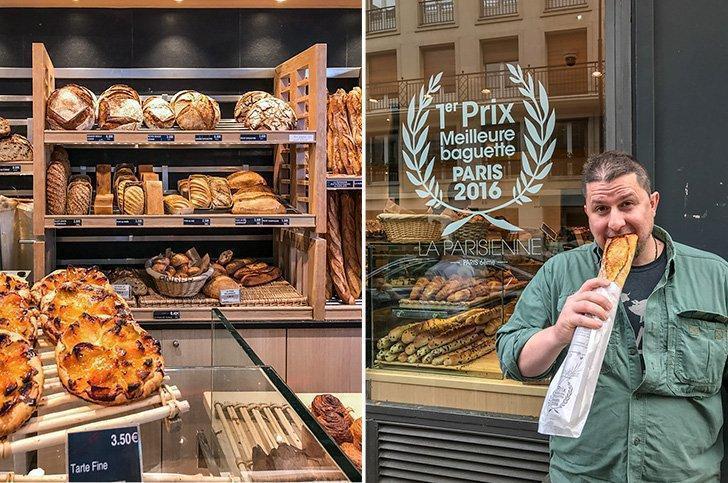 La Parisienne bakery won the Grand Prix de la Baguette in Paris in 2016