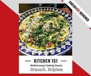 Monika reviews Kitchen 151's Mediterranean Cooking Classes in Brussels, Belgium.