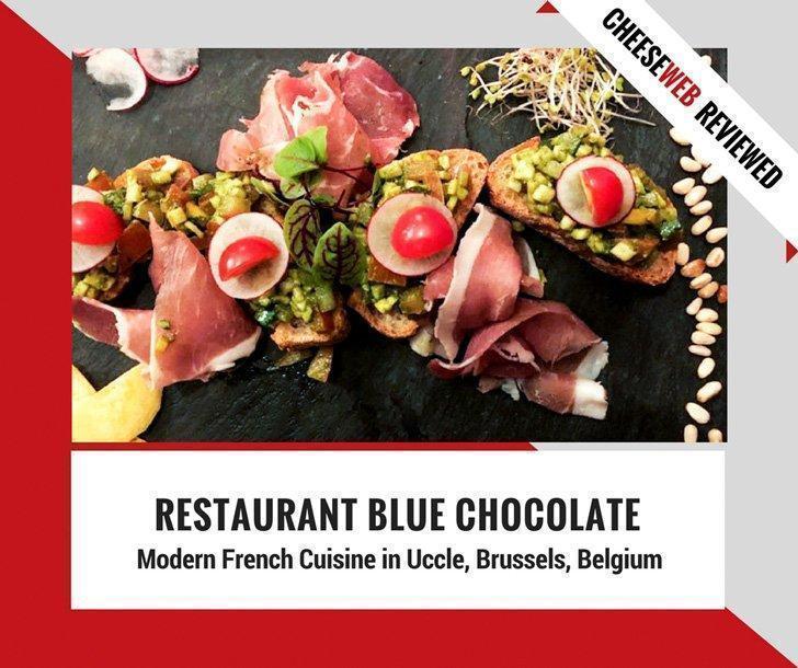 Blue chocolate restaurant uccle brussels belgium