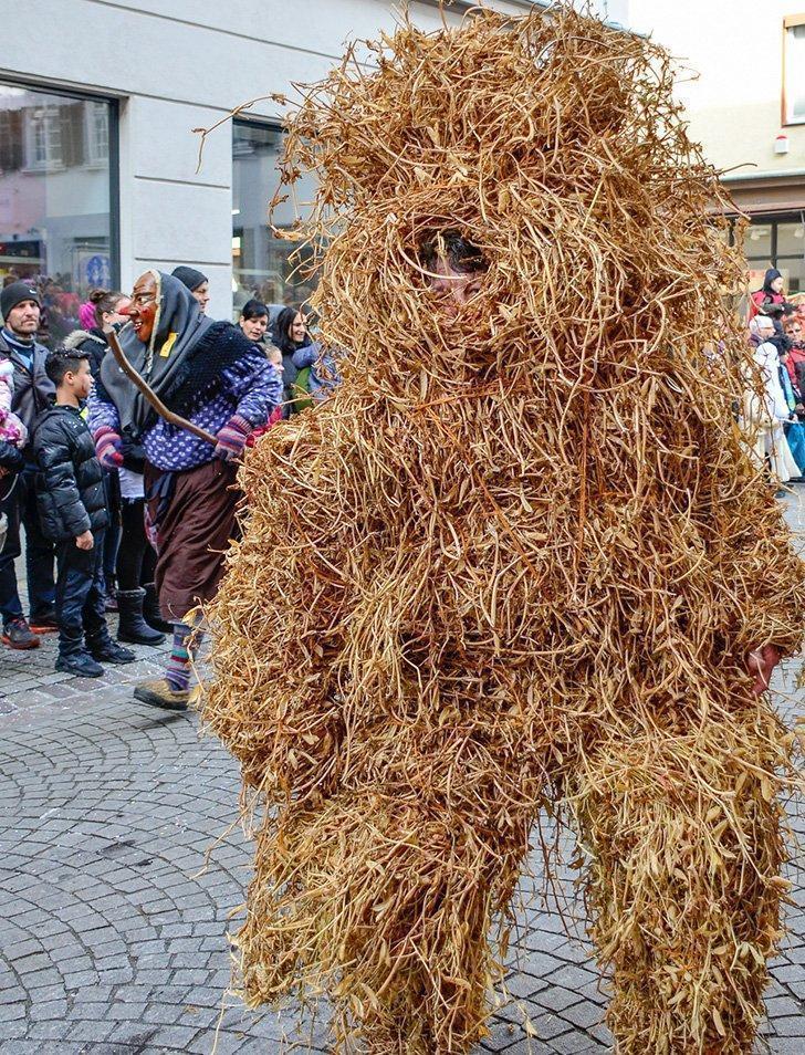 Fasnet in Tuebingen Germany