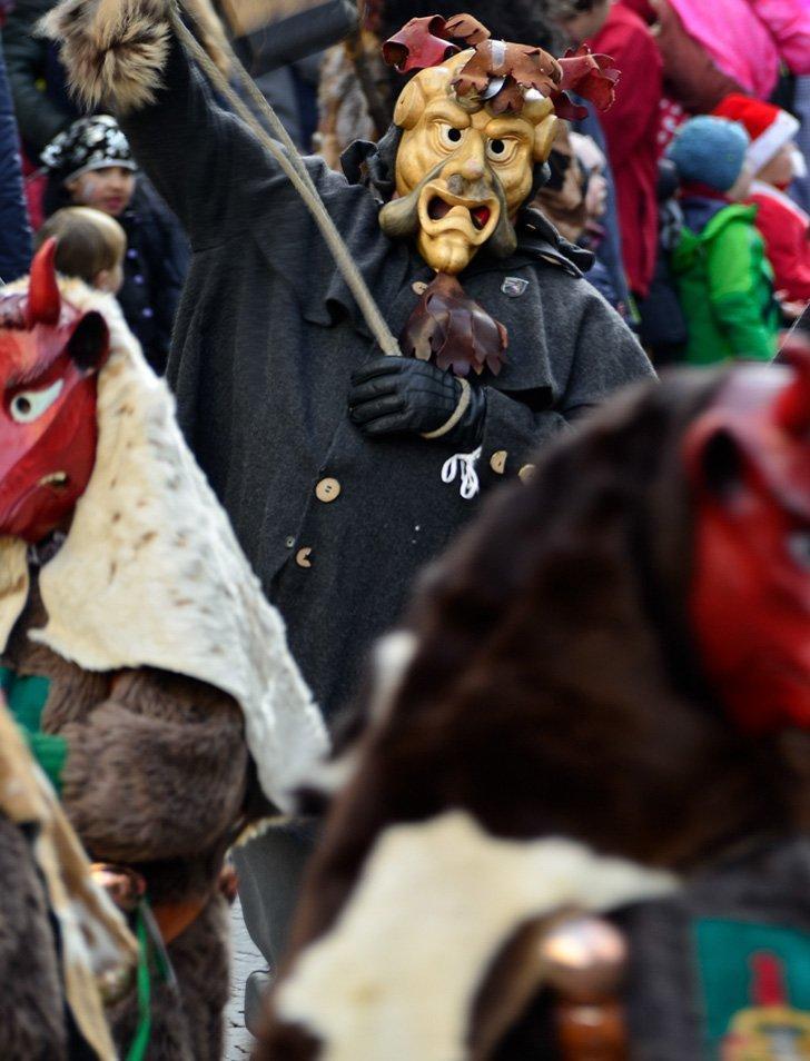 Fasnet in Tuebingen Germany