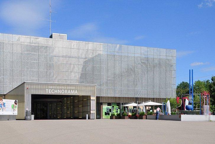 Technorama in Winterthur is the Swiss Science Center, a popular day trip from Zurich for families.