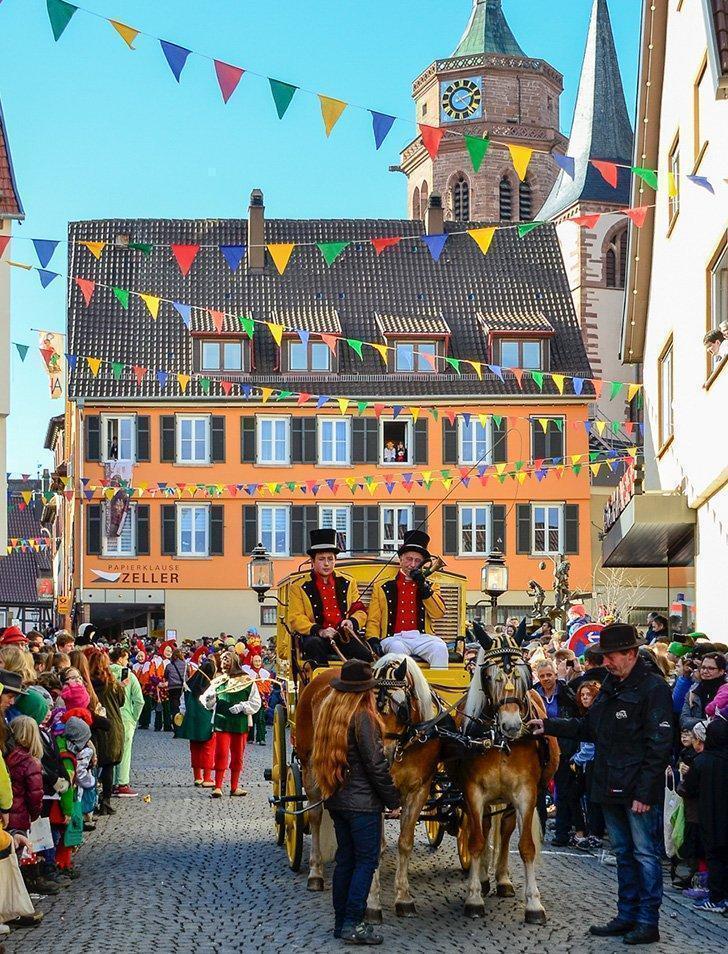 Fasnet in Weil der Stadt, Germany