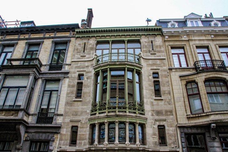 The Hôtel Tassel by Victor Horta was the world's first Art Nouveau building.