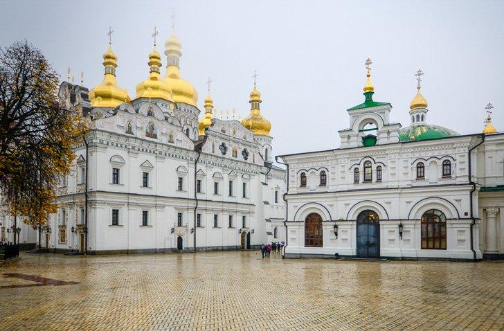 The Pechersk Lavra is a UNESCO site in Kiev and a top attraction in Ukraine. 