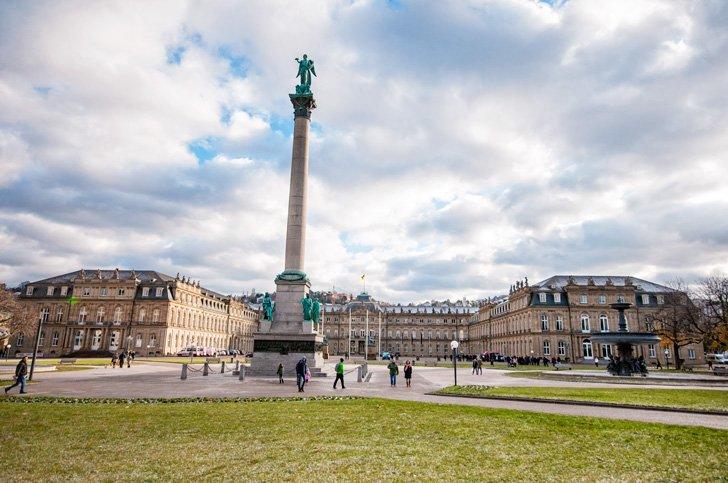 Even during the winter months Stuttgart is one of Germany's beautiful cities. 