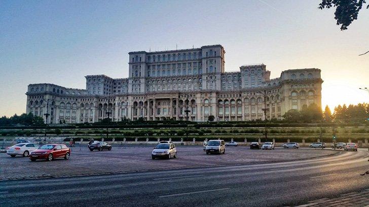 Parliament in bucharest romaia