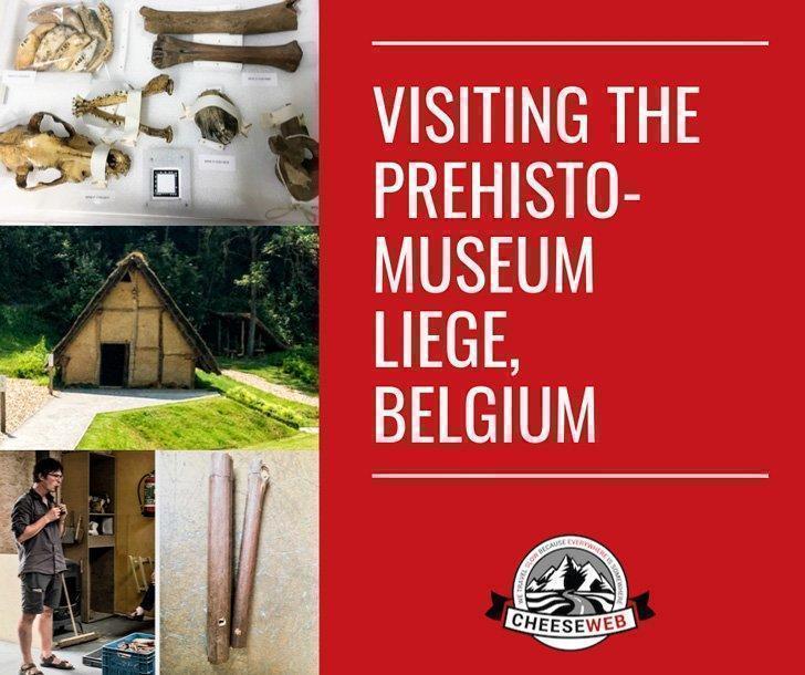 Visiting the Prehistomuseum in Liege, Belgium